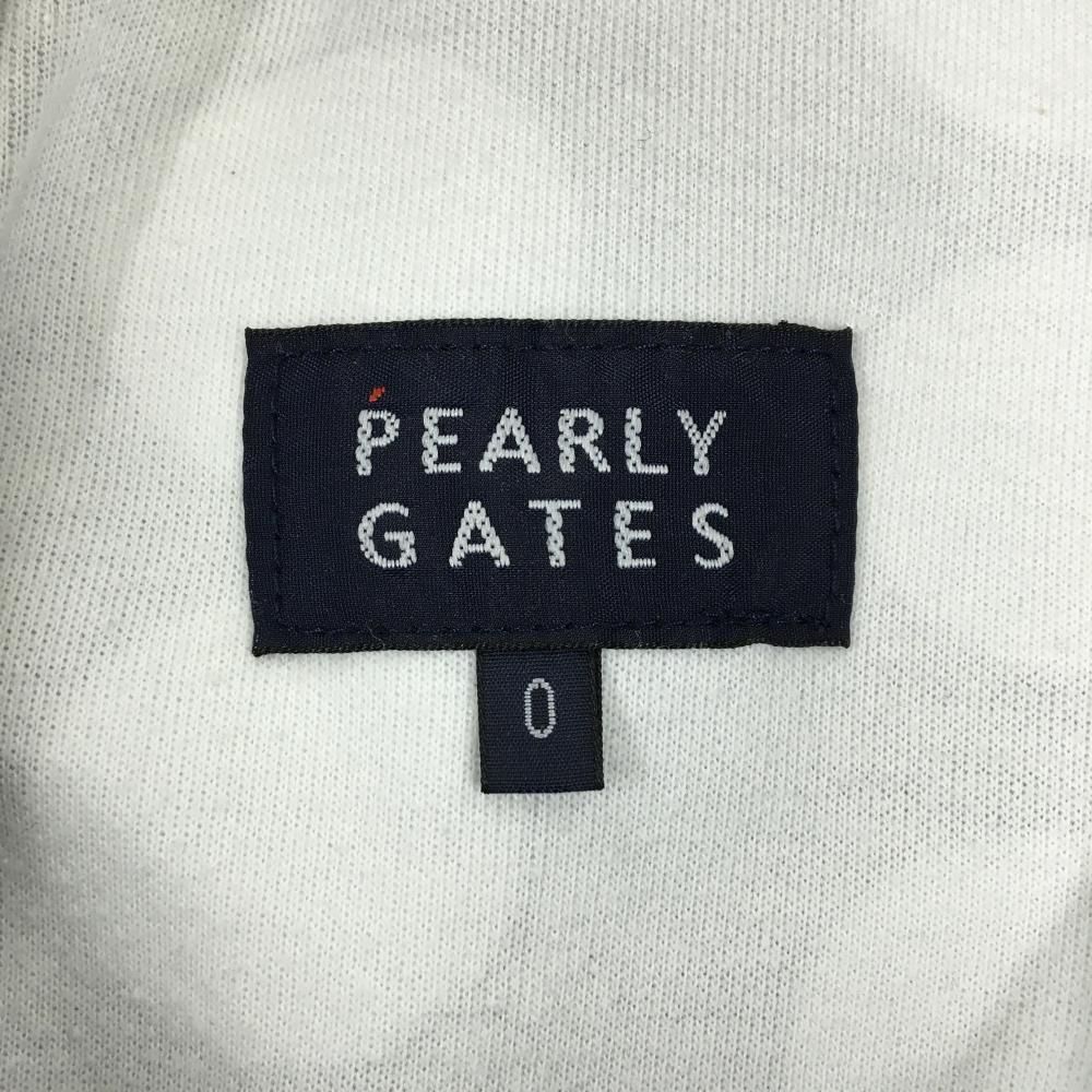 パーリーゲイツ スカート ネイビー×白 ドット 裏起毛 レディース 0(S