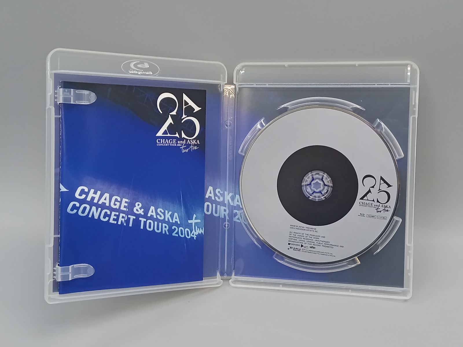 CHAGE and ASKA CONCERT TOUR 2004 two-five Blu-ray チャゲアス