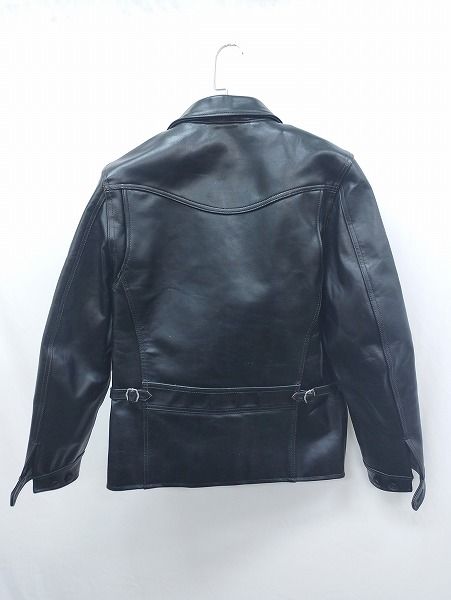 ルードギャラリー　ブラックデニムジャケット レザー襟付き RUDE GALLERY BLACK REBEL(ルードギャラリー) デニム ルードギャラリー