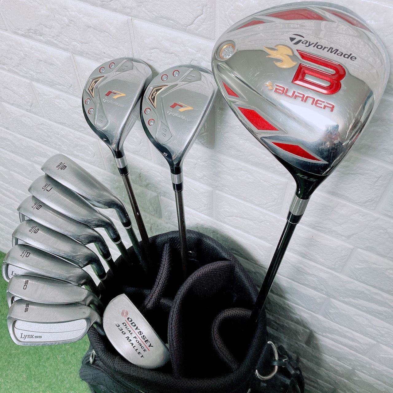 ゴルフクラブ メンズ セット テーラーメイド BURNER r7 11本 初心者