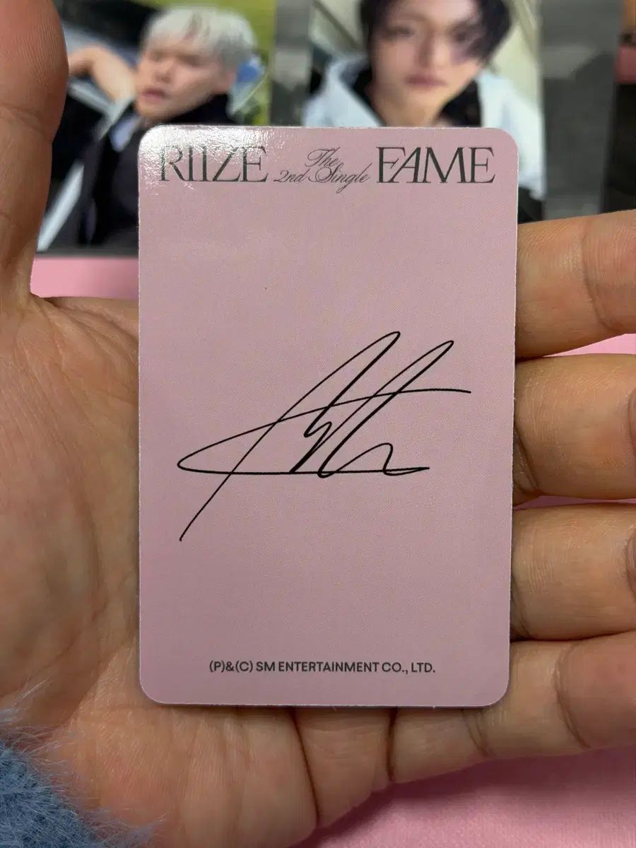 RIIZE ライズ FAME フォトブック PHOTOBOOK アメリカ バージョン 特典 アントン ANTON