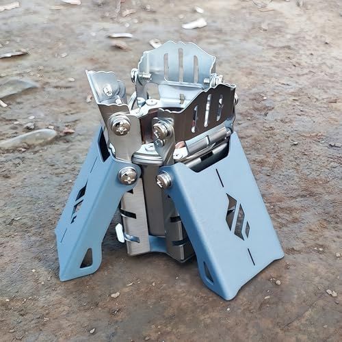 Fire Beast アルコールストーブ 高火力 折りたたみ式コンパクト設計 バーナー キャンプストーブ 焚き火台 コンパクト ポータブルストーブ ソロキャンプ アルスト バックパッキング 持ち運びが簡単 ポータブルキャンプ用品 家庭用 0 c 761 a 76