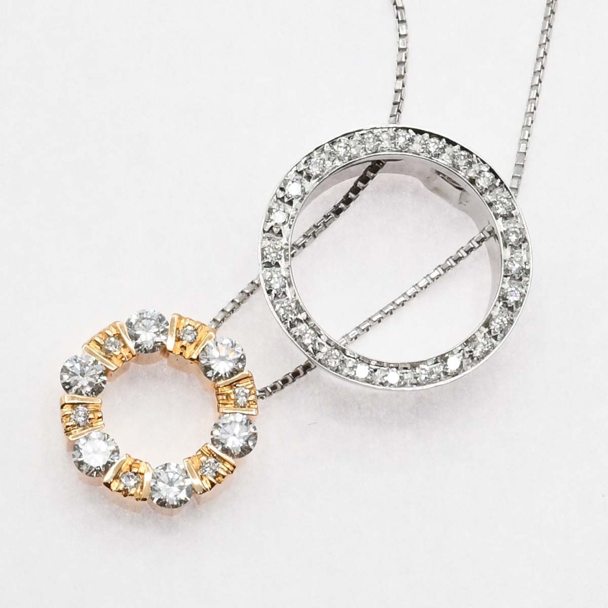 仕上済 DAMIANI ダミアーニ ネックレス ベルエポック サークル 750 