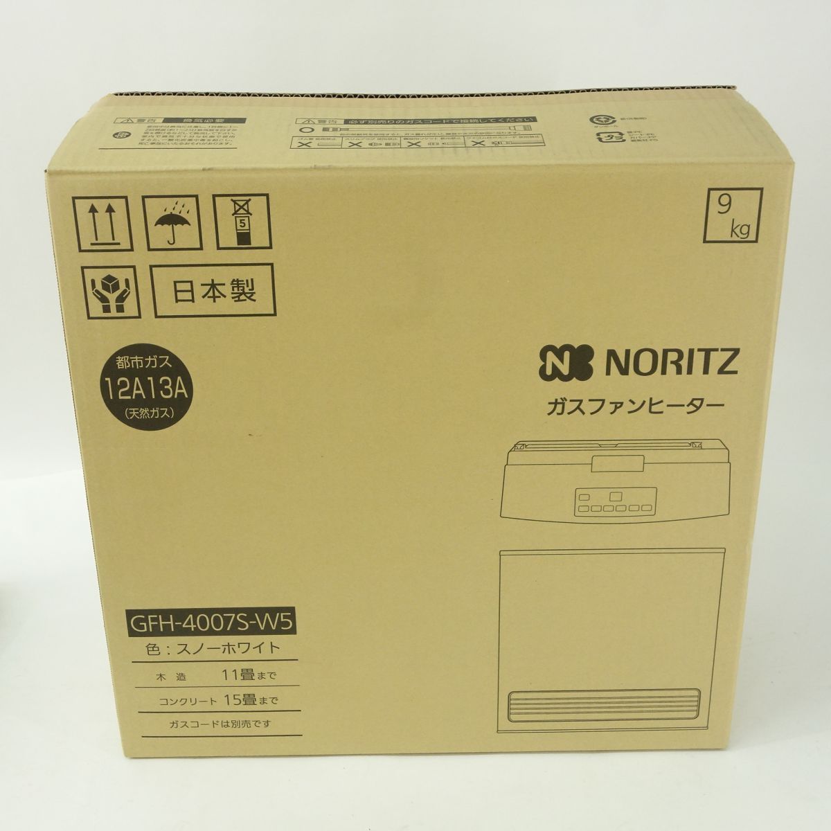 NORITZ ガスファンヒーター GFH-4007S-W5 ノーリツ GFH-4007S-W5 [LP