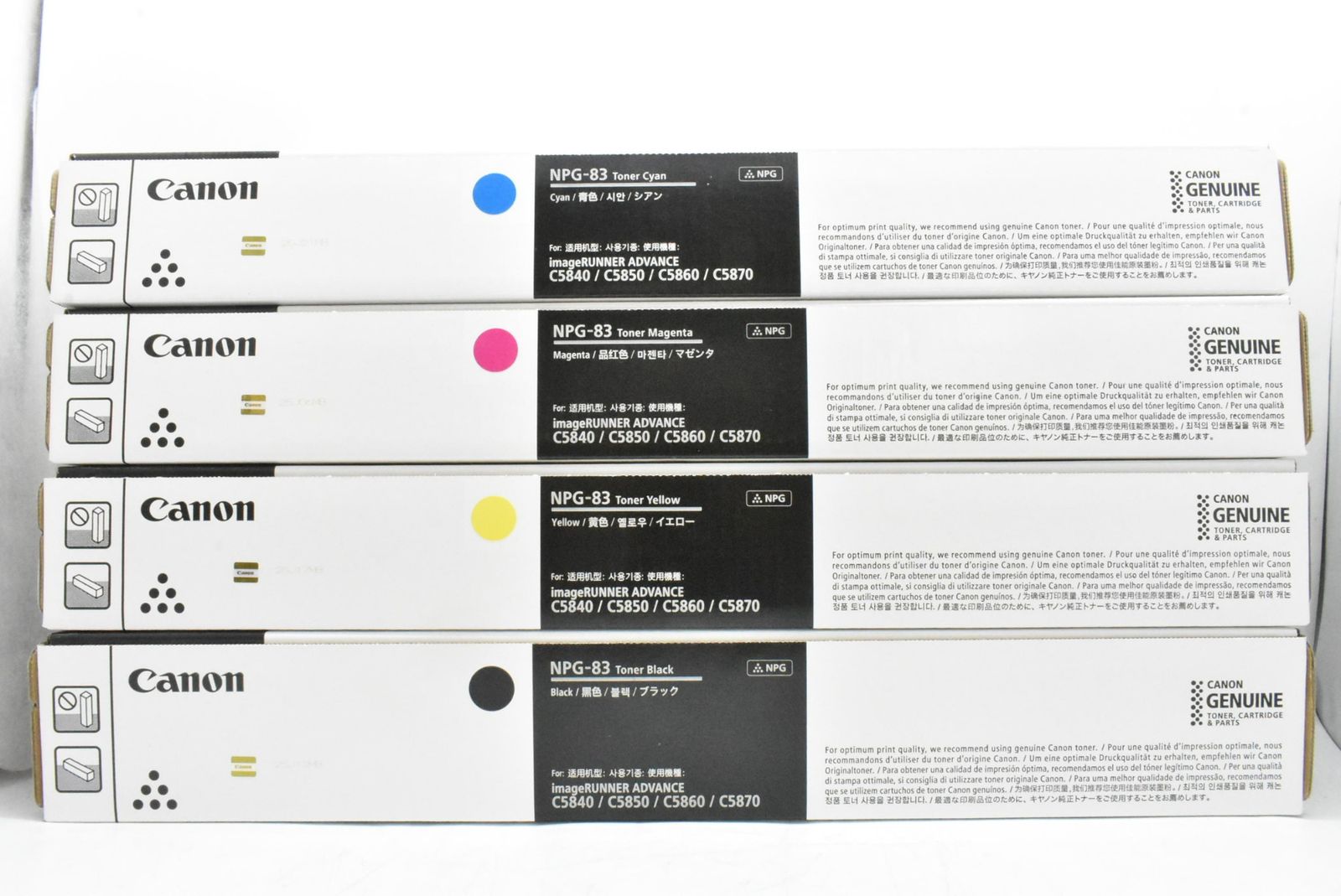 NPG-83各色1本、NPG-71各色1本、NPG-67黒×1、M×1 NPG-83純正未使用品