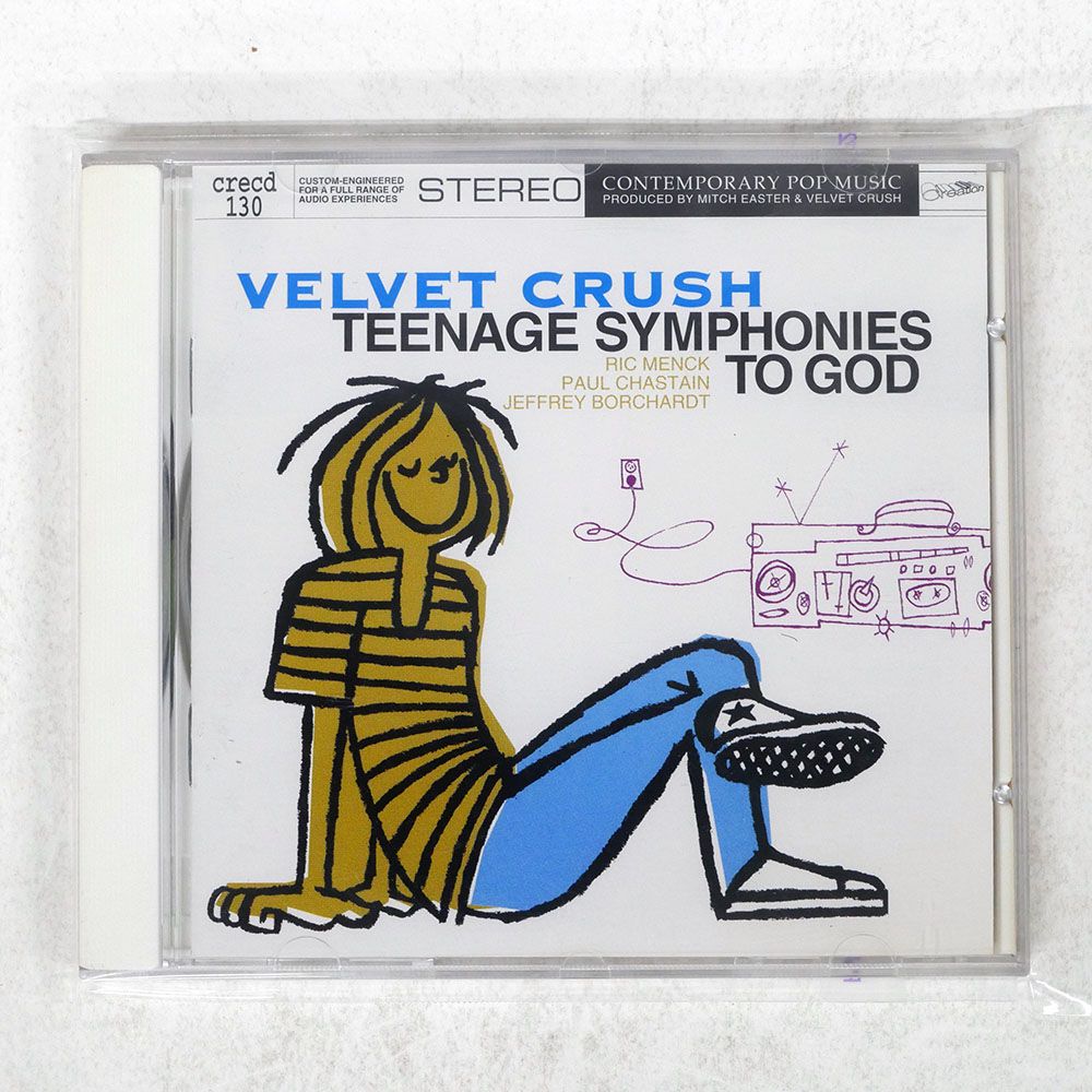 輸入盤 VELVET CRUSH/TEENAGE SYMPHONIES TO GOD/CREATION CRECD 130
