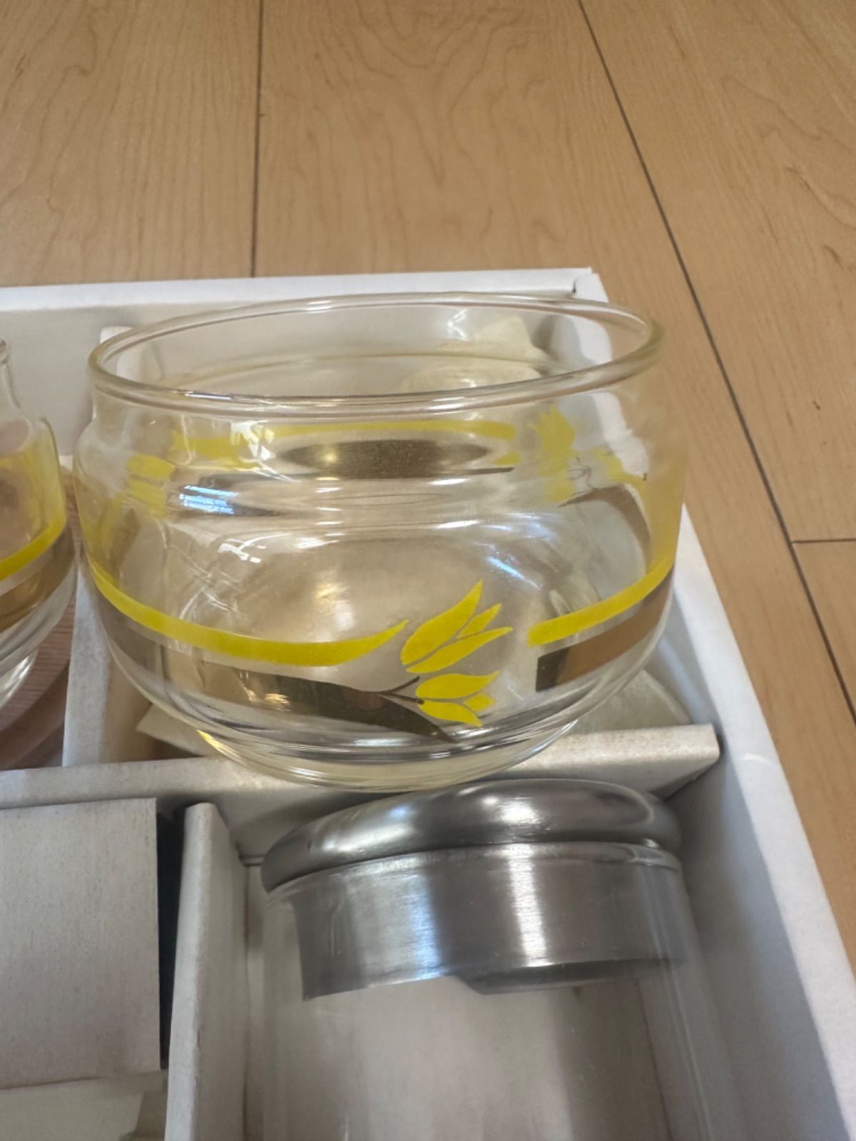  佐々木ガラス 調味料入れ 食器 昭和レトロ 食品保存容器 保存容器 ケース