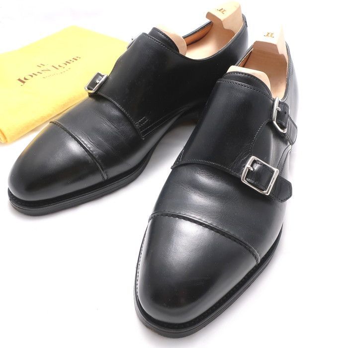 極美品 ジョンロブ John Lobb ウィリアム2/ダブルモンクストラップ