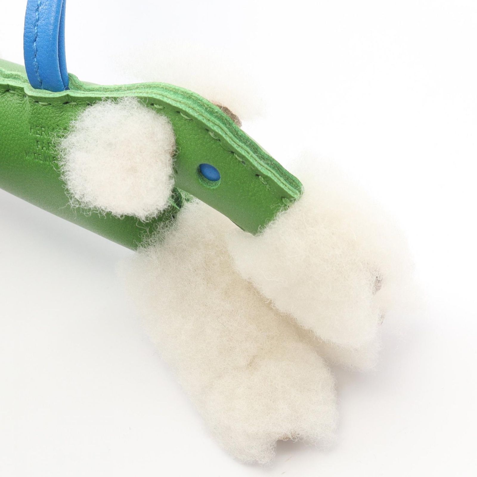 【新品未使用】 HERMES バディ チャーム 緑 犬 ヴェールユッカ HERMES エルメス バディチャーム ヴェールユッカ ブルーフランス