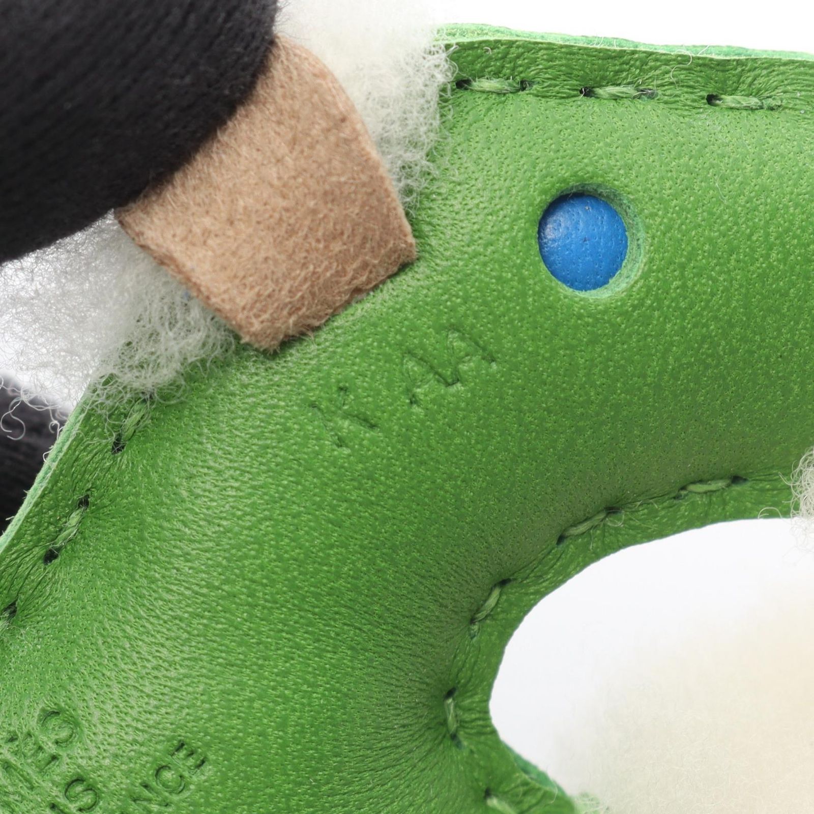 HERMES エルメス バディチャーム ヴェールユッカ ブルーフランス