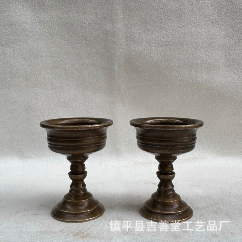 チベット風イエローの九字格子飾り、マッチした細工、アンティーク風