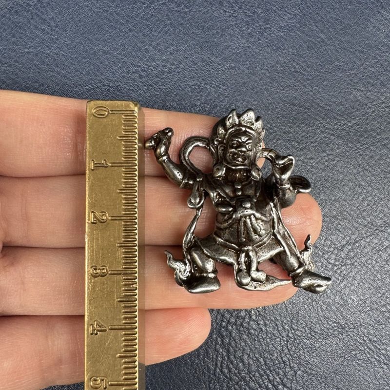 チベット風 金剛杵仏像 チベット工芸品 コレクターズアイテム 小型仏陀