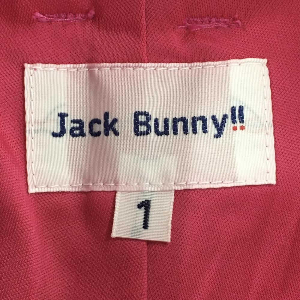 超美品】ジャックバニー スカート ピンク ロゴブラック ストレッチ