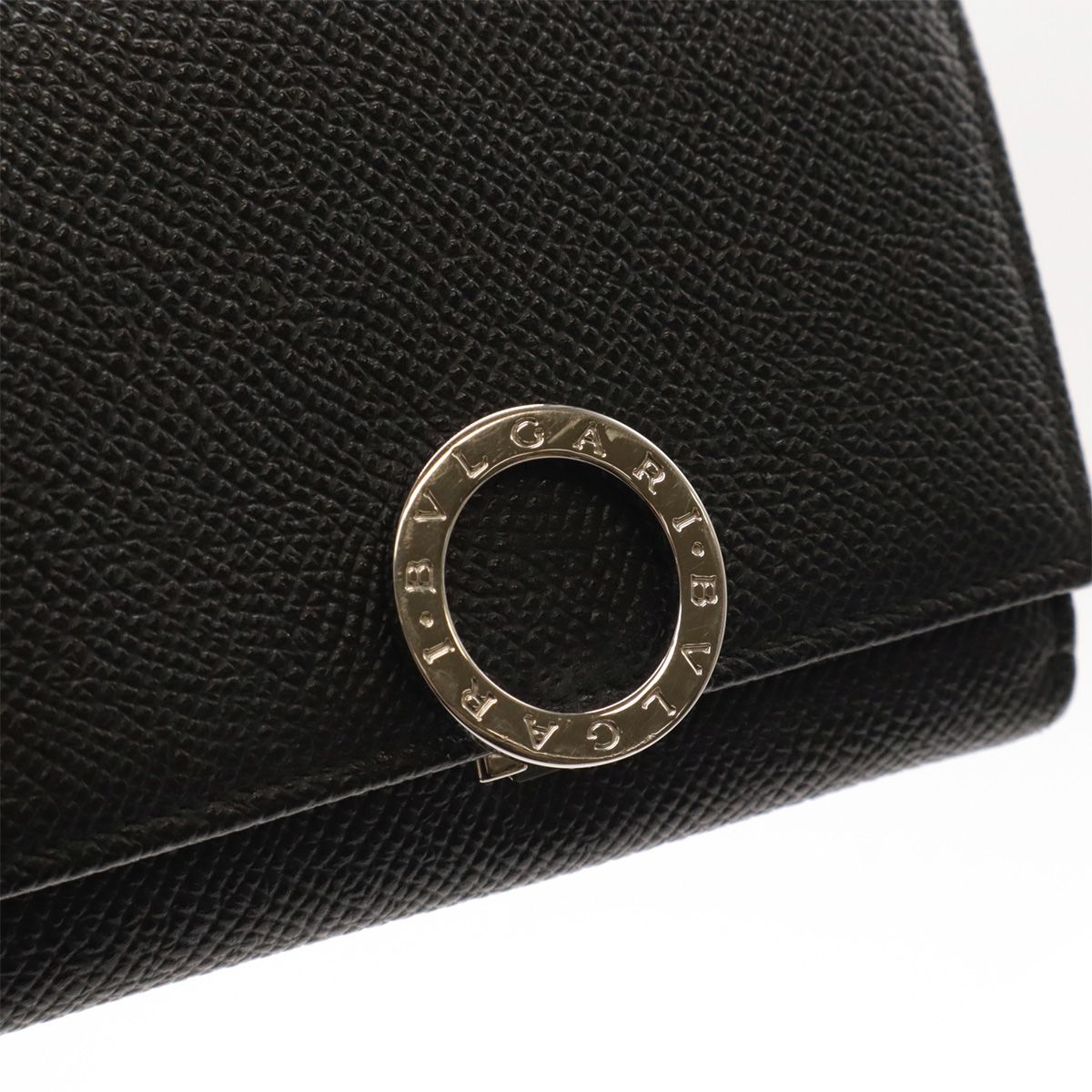 BVLGARI ブルガリ 名刺入れ カードケース パスケース ブラック 楽天