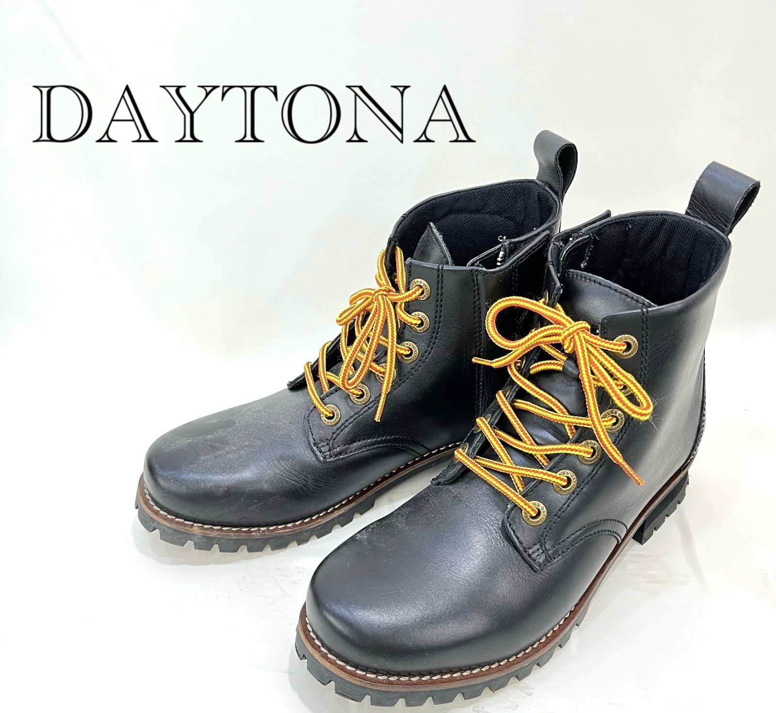 DAYTONA デイトナ ショートブーツ バイク用 size:24.5㎝ HBS-003 箱