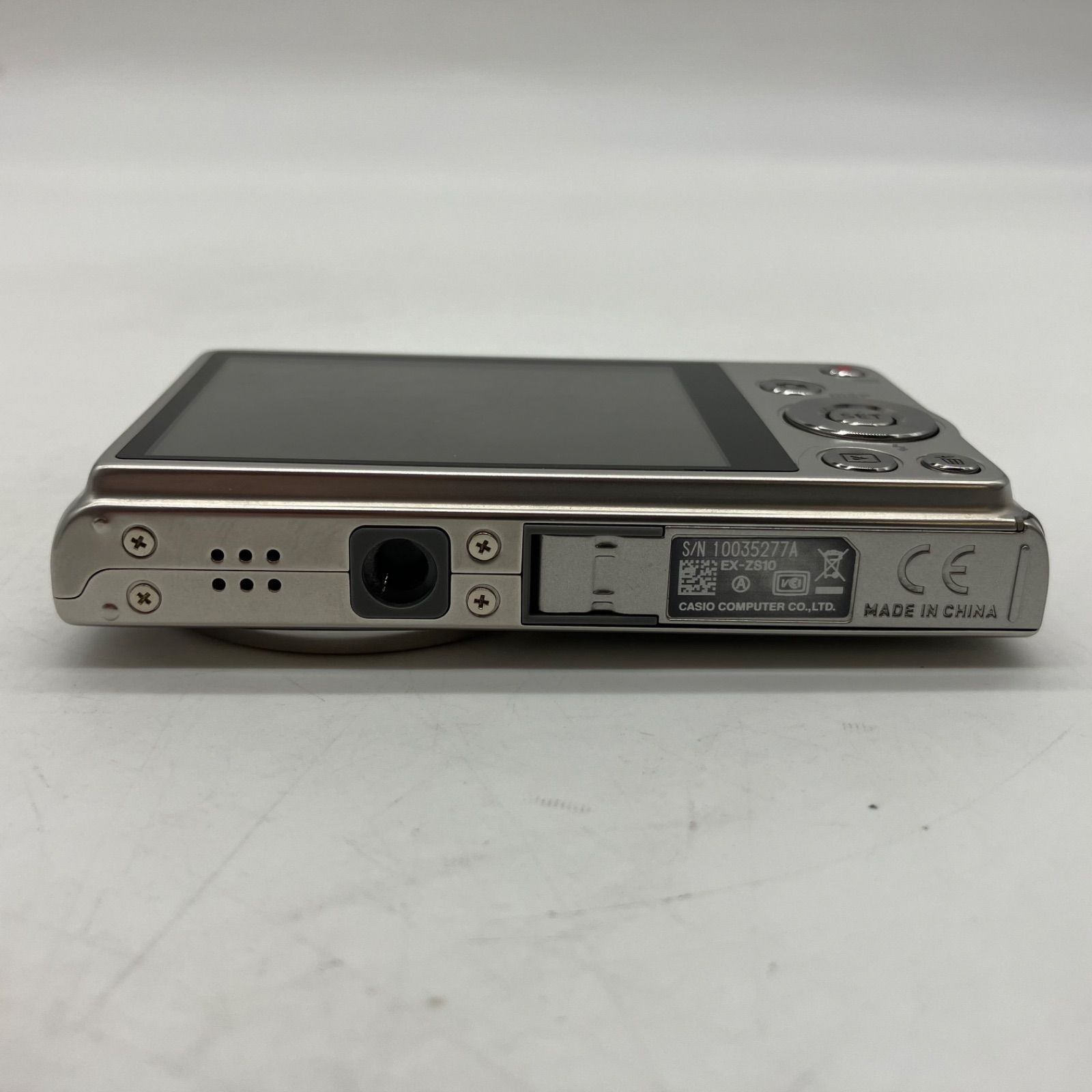 UA473【動作未確認】CASIO コンパクトデジタルカメラ EXILIM EX-ZS10