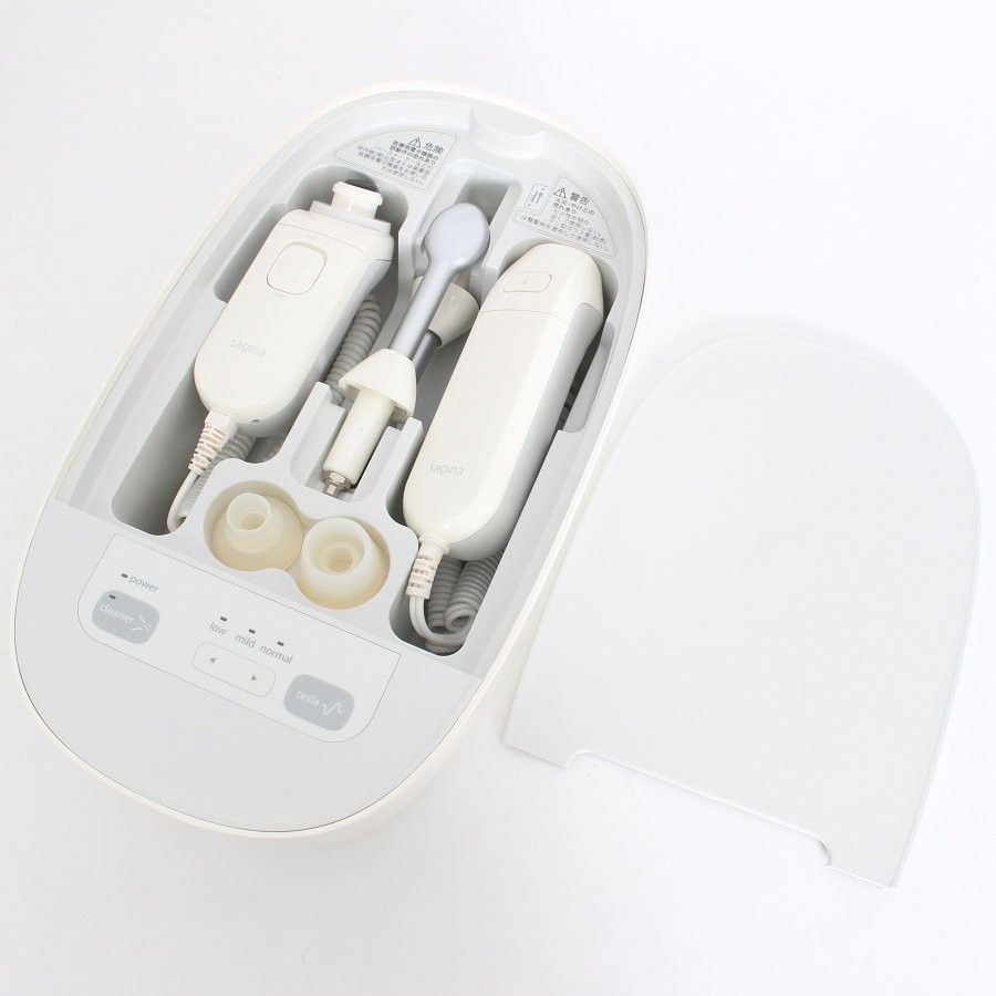 フヨウサキナ 家庭用美顔器 サキナピノ saqina pino 美品】フヨウサキナ 家庭用美顔器 サキナピノ saqina pino 本体 - メルカリ