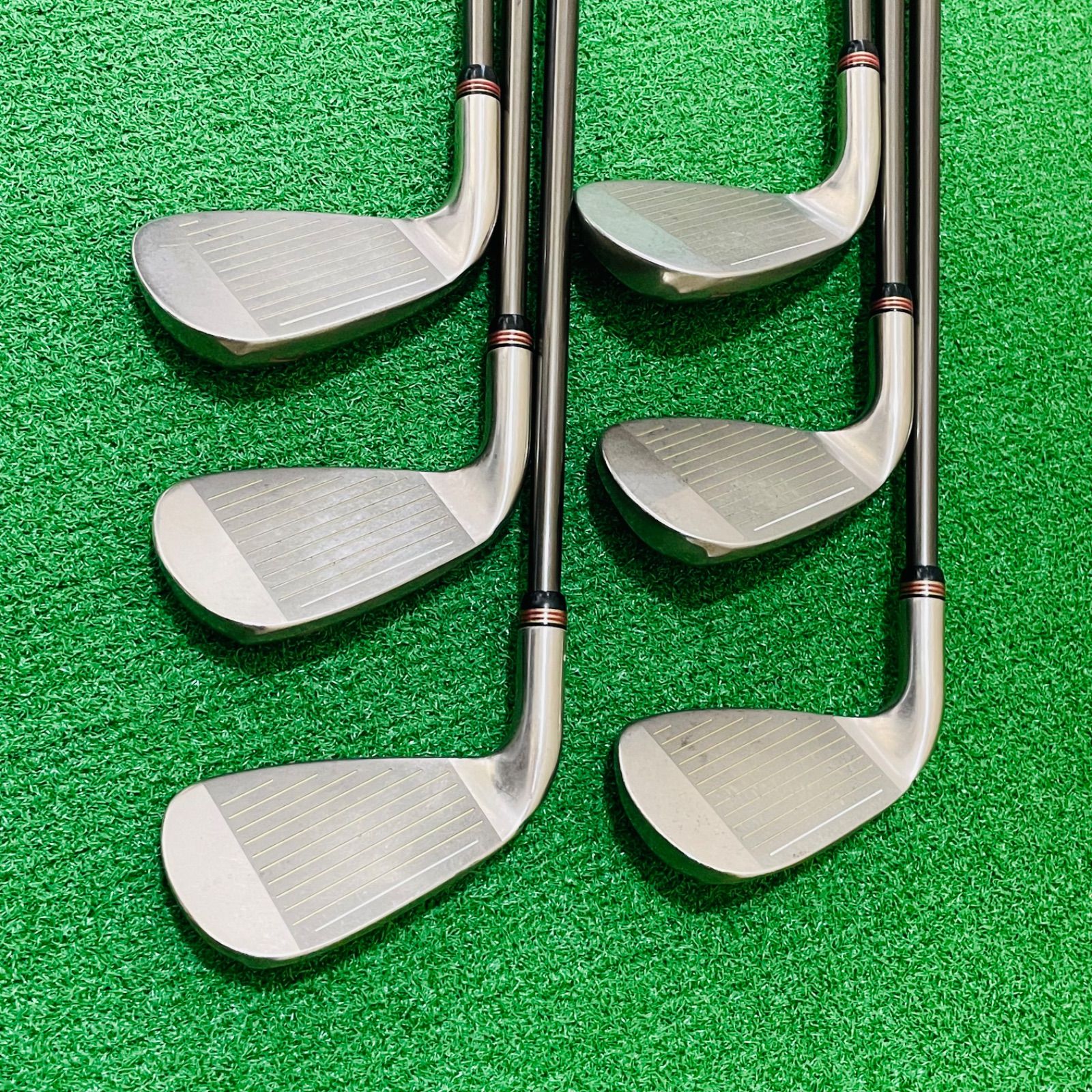 9558 PRGR PREMIUM RED TR-X 505 M-40 SR プロギア アイアン6本セット