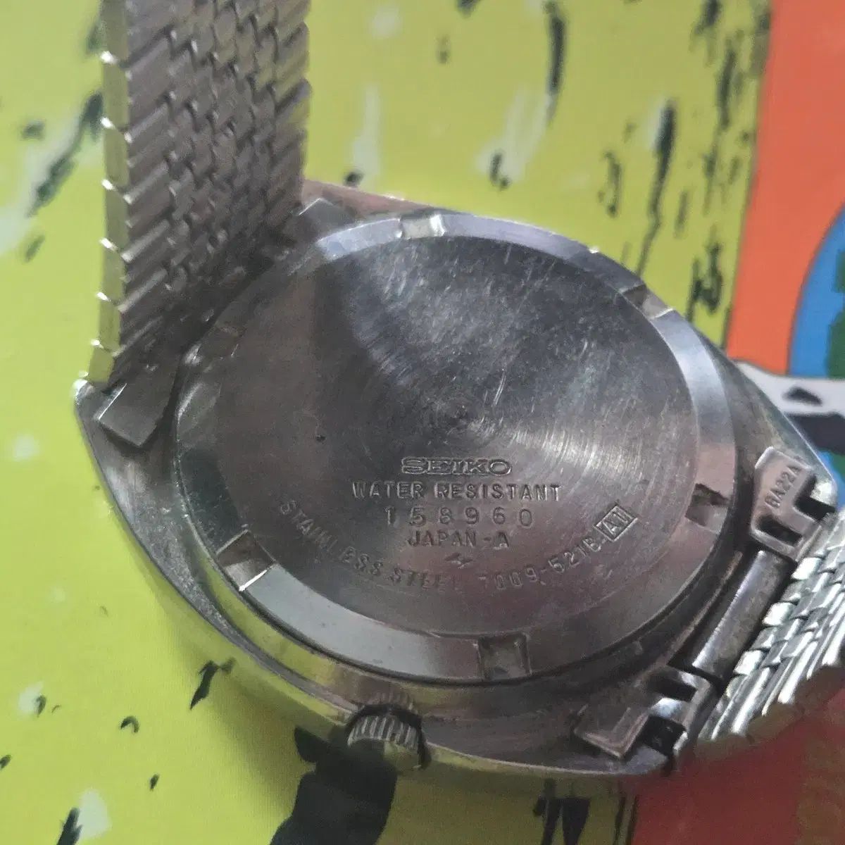  セイコー ヴィンテージ SEIKO5 オートマチック デニムシャツ 自動巻き時計 腕時計(アナログ)