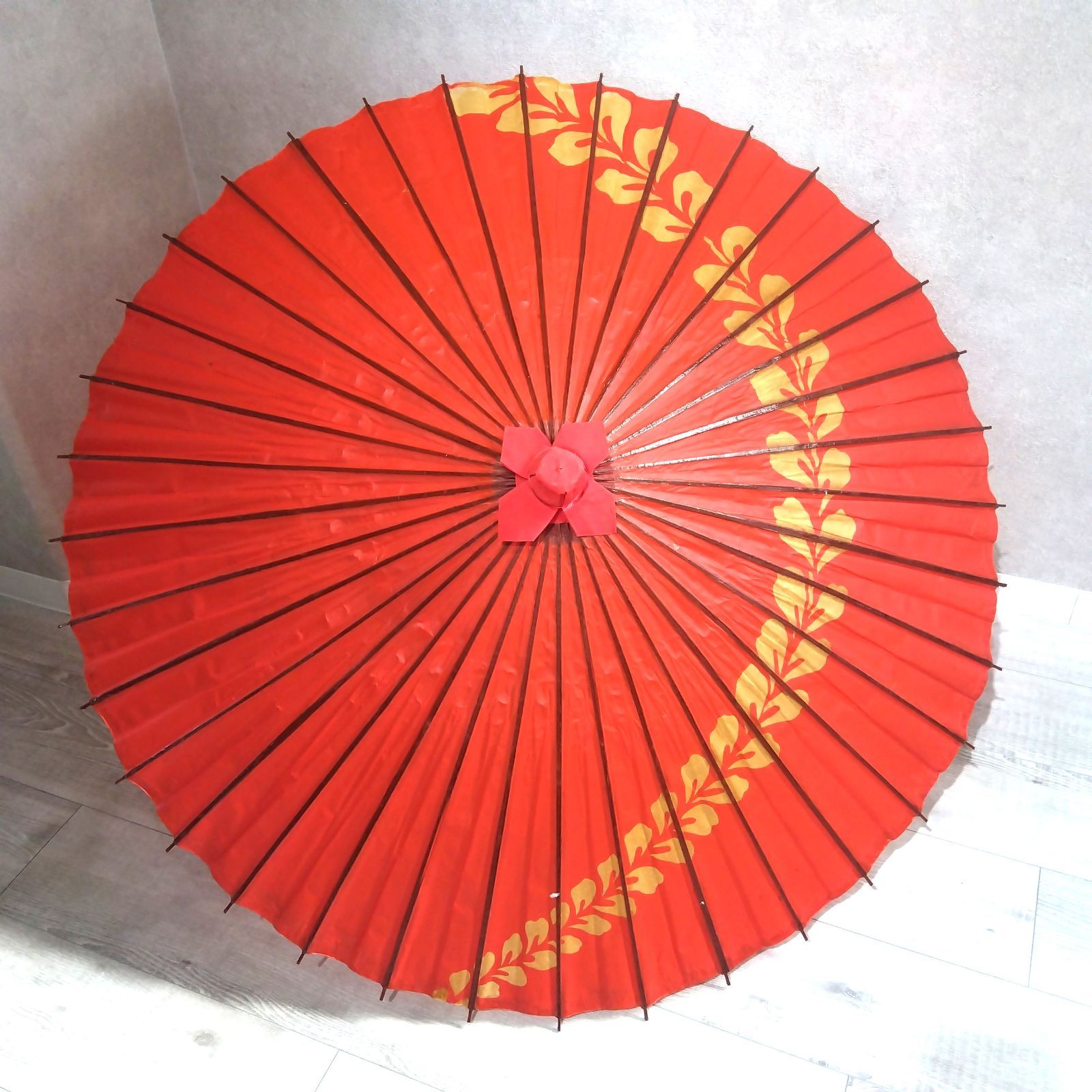 和傘 古道具 ディスプレイ用 撮影小物 インテリア レトロ A673 - メルカリ