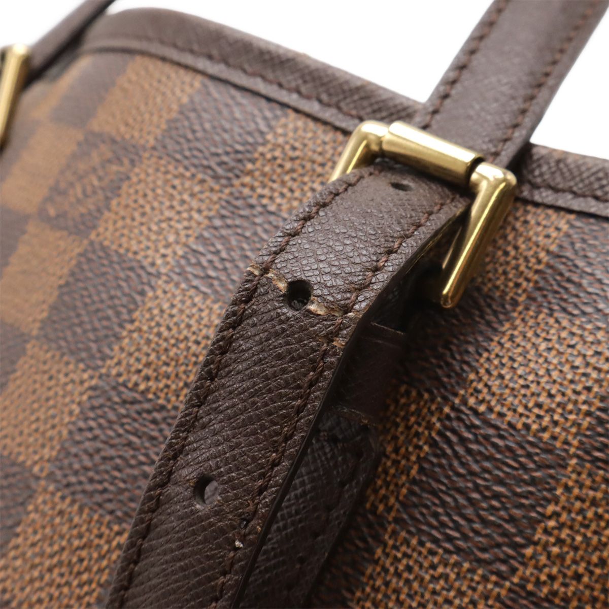 LOUIS VUITTON ルイ ヴィトン ダミエ マレ バケツ型 ショルダーバッグ