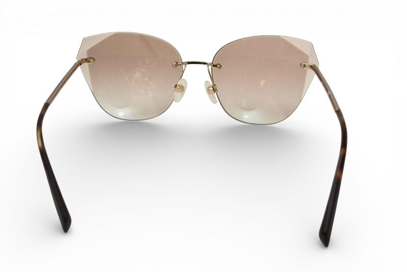 シャネル サングラス CHANEL アイウェア リムレス ライトブラウン 4237 レディース【中古】 CHANEL（シャネル） サングラス アイウェア リムレス ライトブラウン