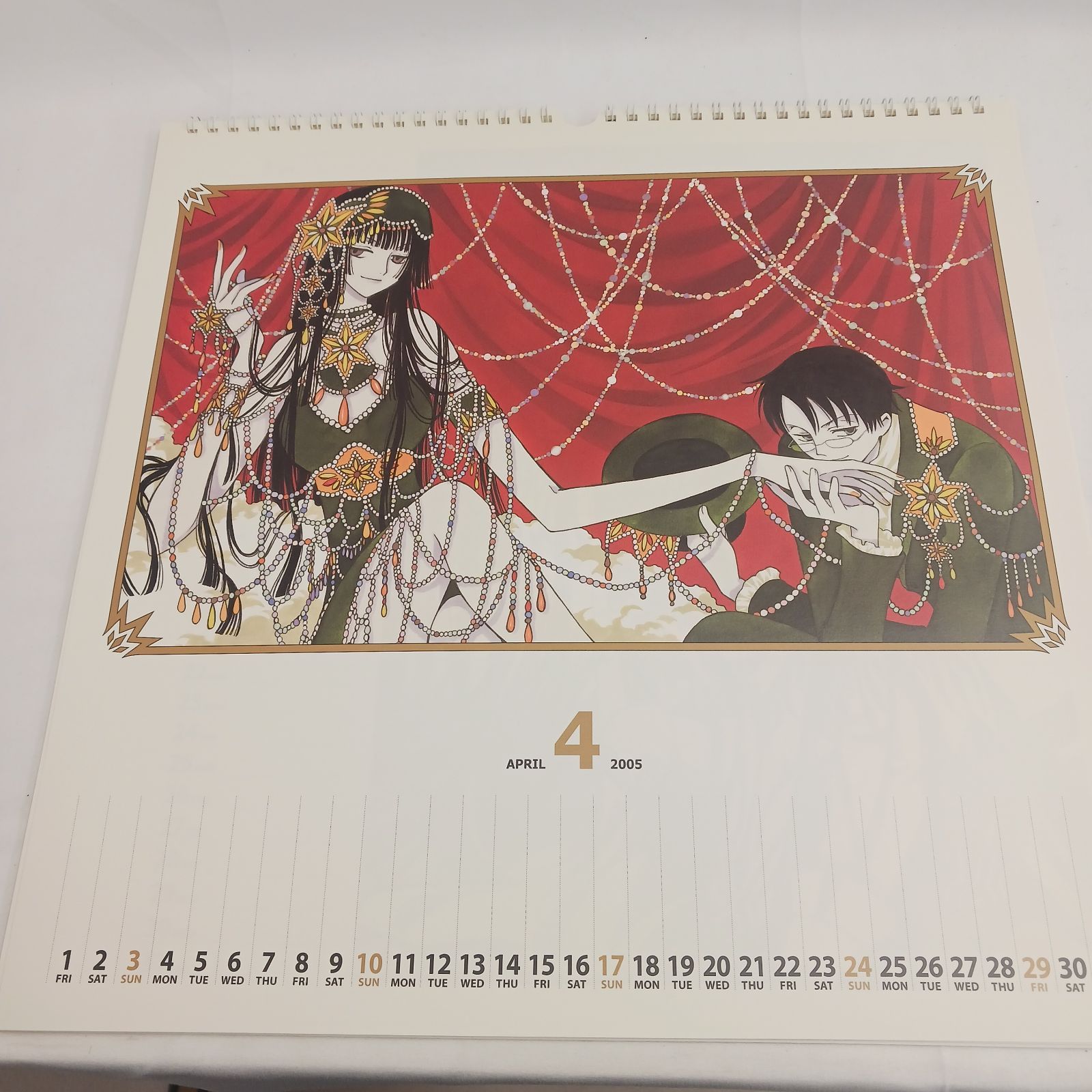 激レア！CLAMP　ツバサ　XXXHOLiC　2005年　合同カレンダー 激レア！CLAMP ツバサ XXXHOLiC 2005年 カレンダー