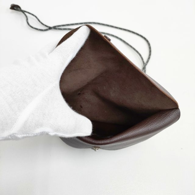 PORTER/KAPTAIN SUNSHINE Round Pouch レザーゴート 革 定価22000円