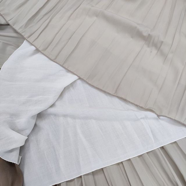 ADAWAS 新品 ミックステクスチャープリーツスカート 定価30800円  