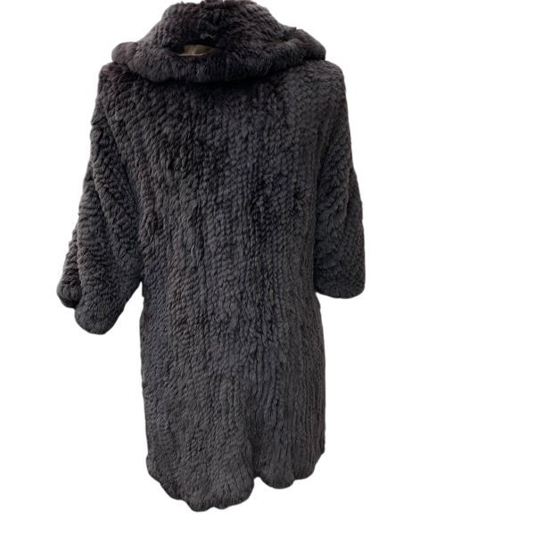 ◇ ブルマリン BLUMARINE アウター ファーコート 毛皮 五分袖 ショール