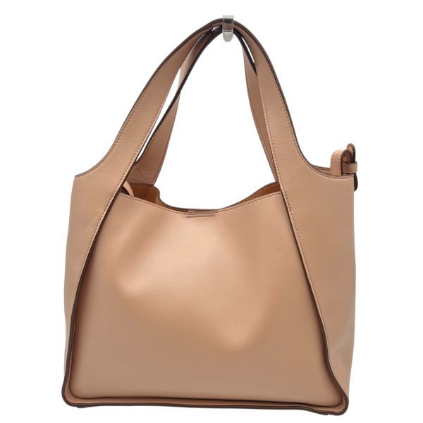 ステラマッカートニー STELLA McCARTNEY トートバッグ パンチング ロゴ