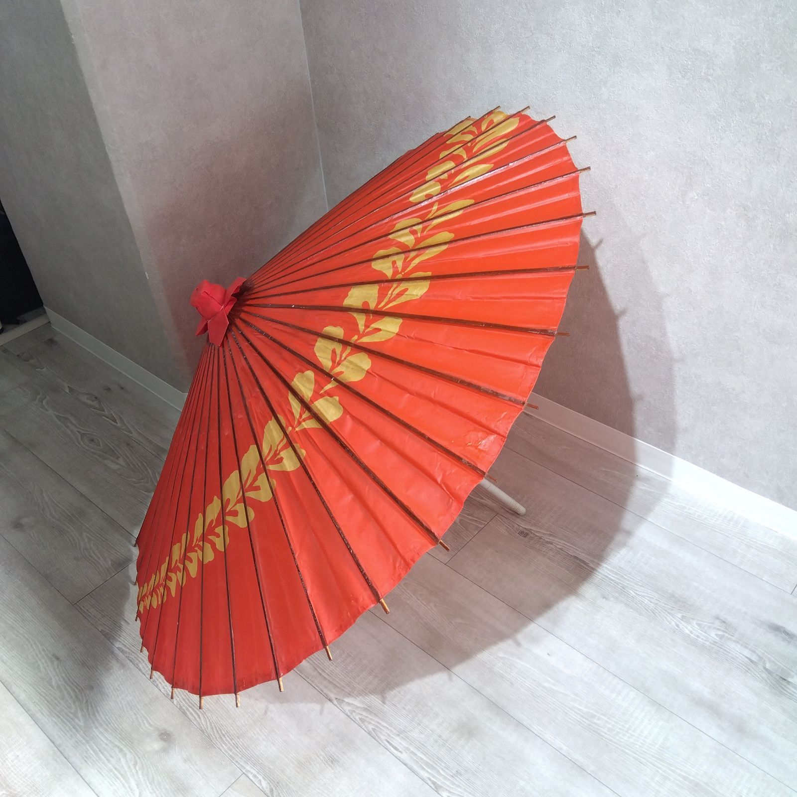 和傘 古道具 ディスプレイ用 撮影小物 インテリア レトロ A673 - メルカリ