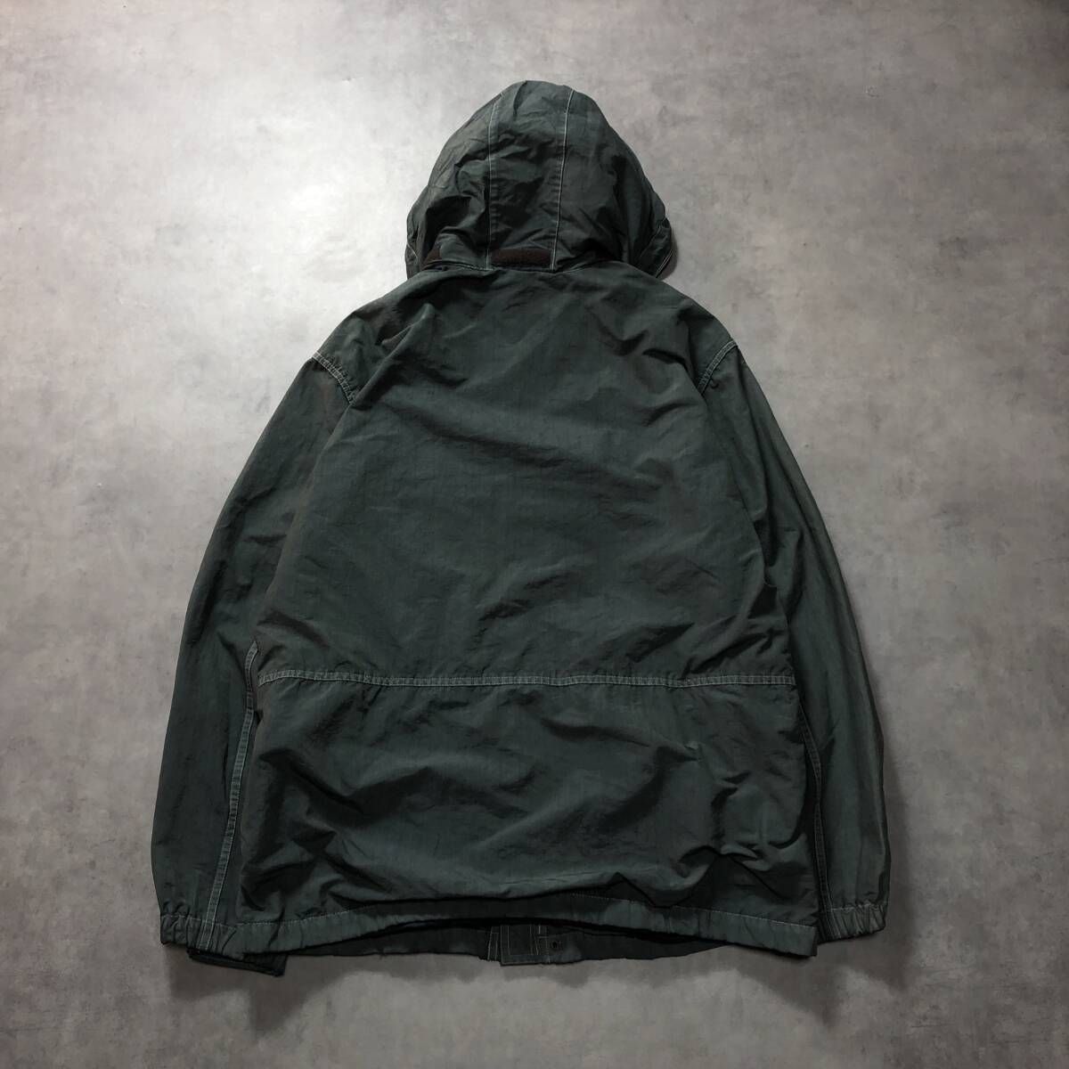 GQ4609◇L.L.Bean : 90′s セーリングジャケット◇M◇カーキグレー系 