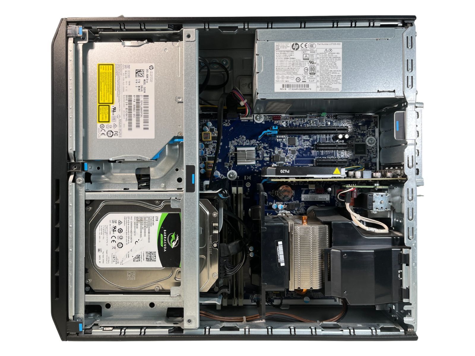 ☆HP Z2 SFF G4 Workstation高性能CPU E-2104G(Xeon)HDD2.0TB /メモリ