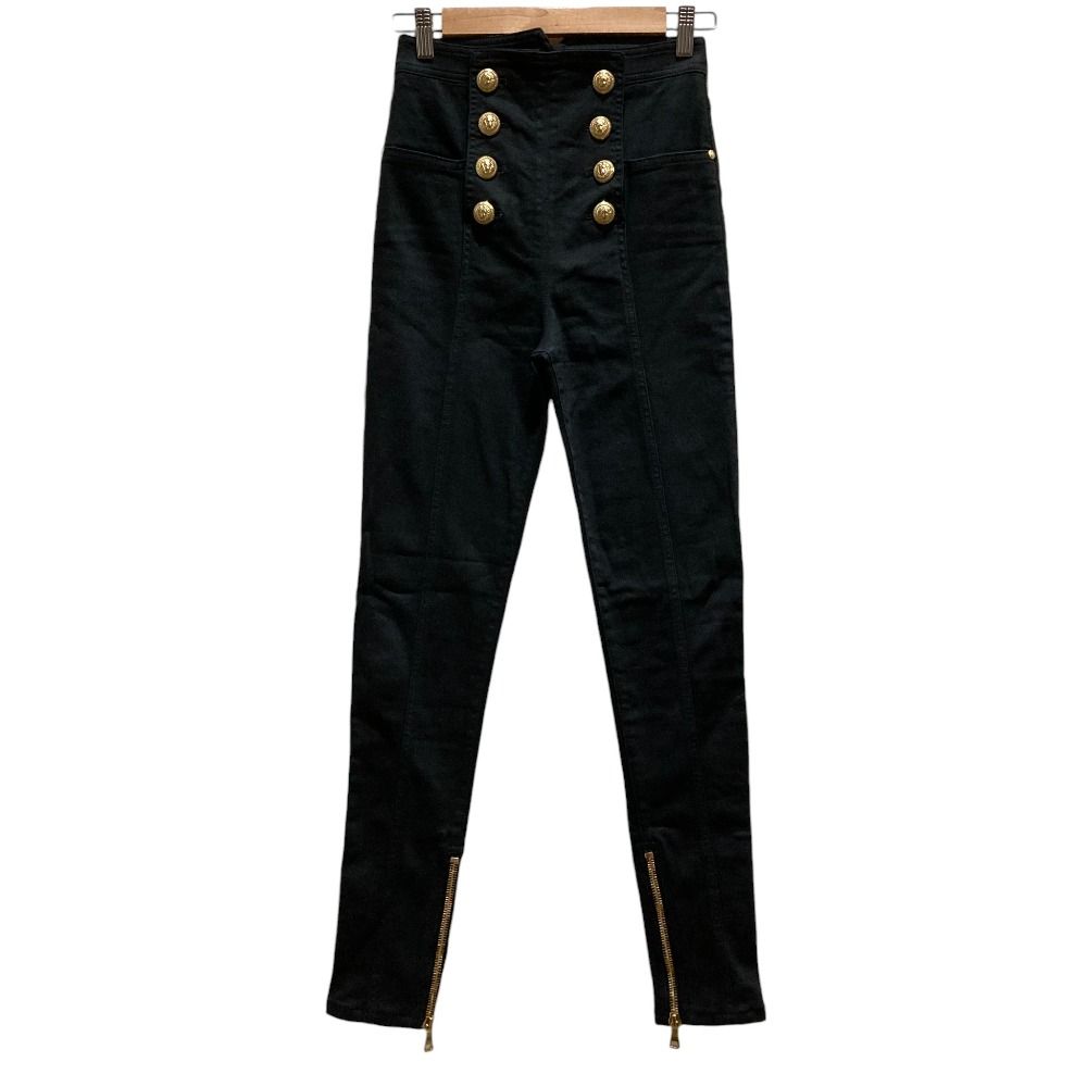 美品 BALMAIN バルマン ストレッチ デニムパンツ ジーンズ サイズ34  