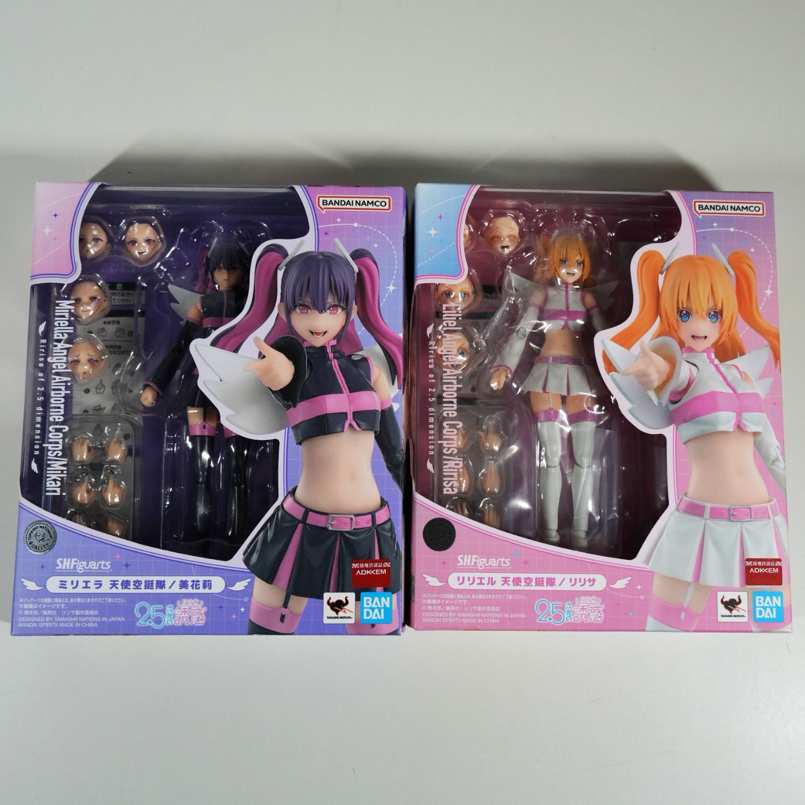 IM] S.H.Figuarts 2.5次元の誘惑 リリエル天使空挺隊 リリサ 未開封