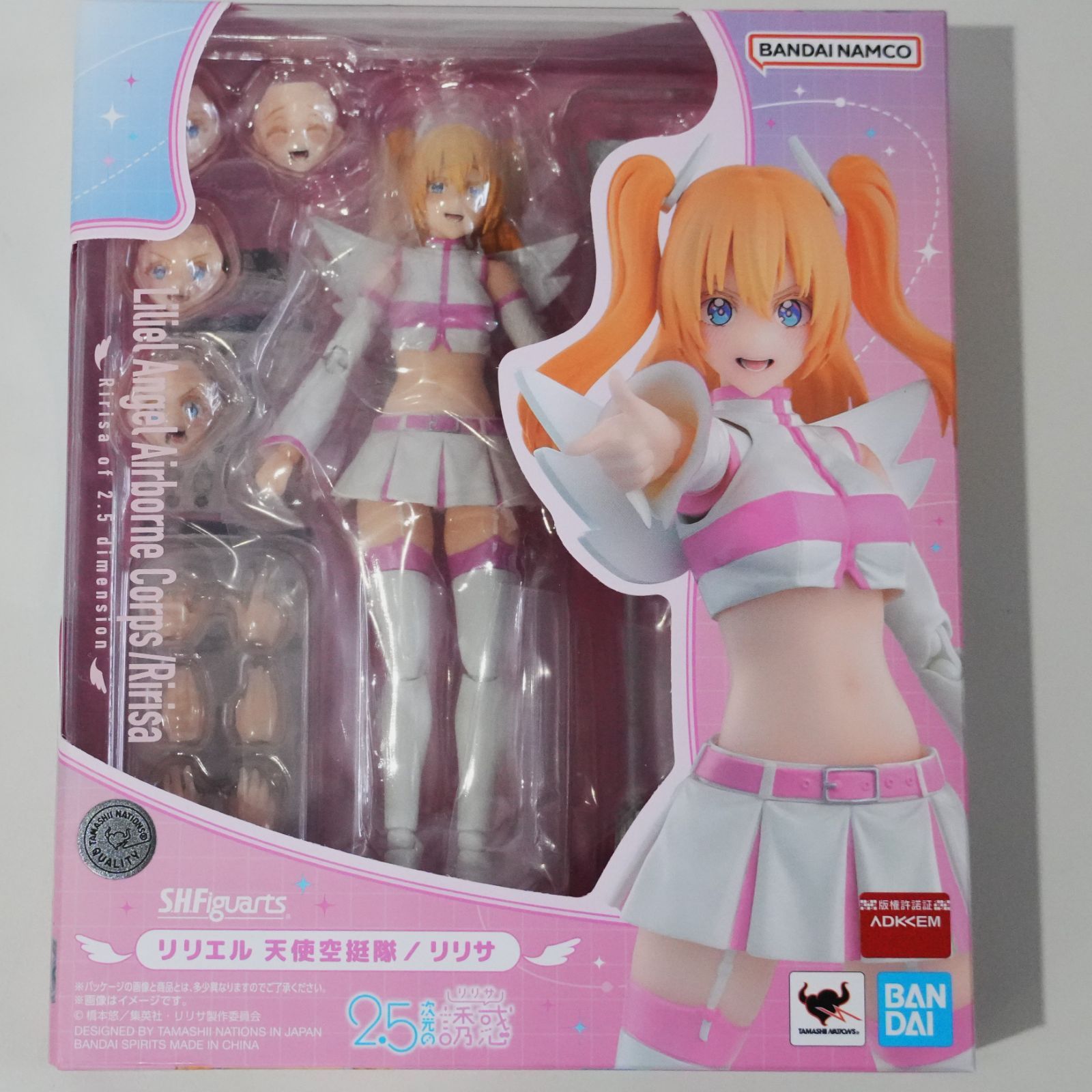 IM] S.H.Figuarts 2.5次元の誘惑 リリエル天使空挺隊 リリサ 未開封