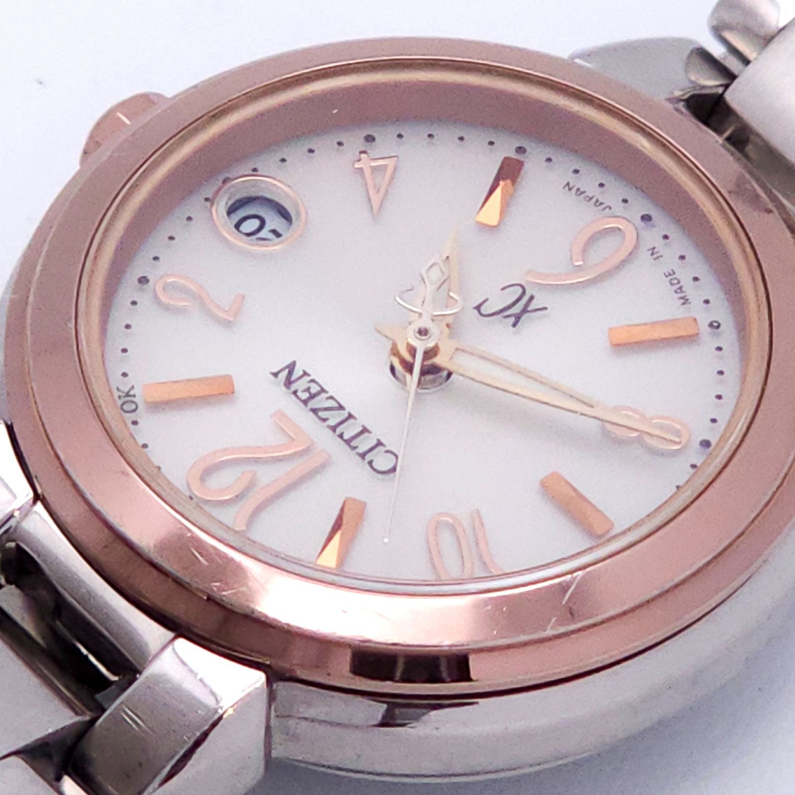 CITIZEN シチズン クロスシー H058-T017487 ソーラー電波 動作品