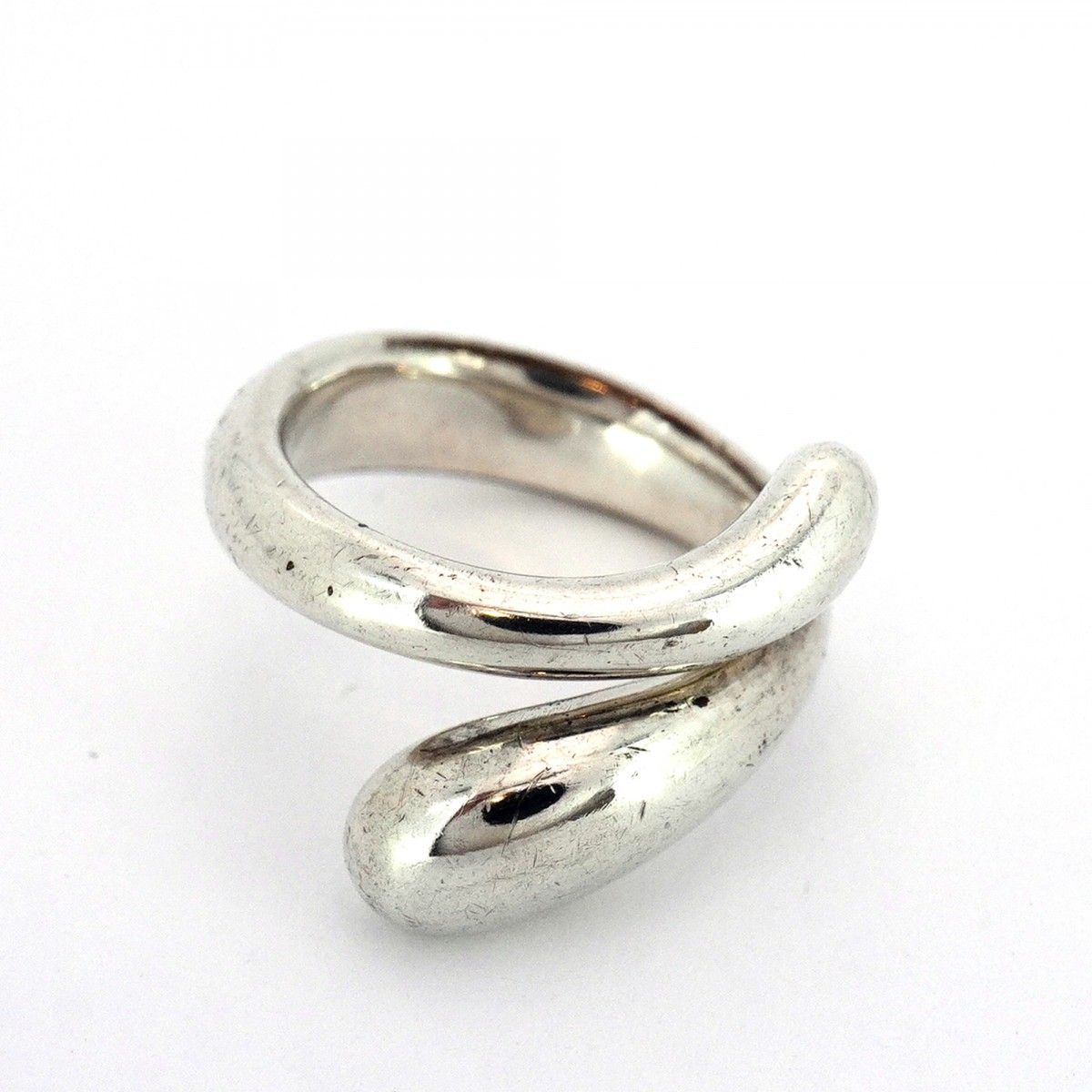 6jab0115】ティファニー リング エロンゲイテッド シルバー925 10.5号