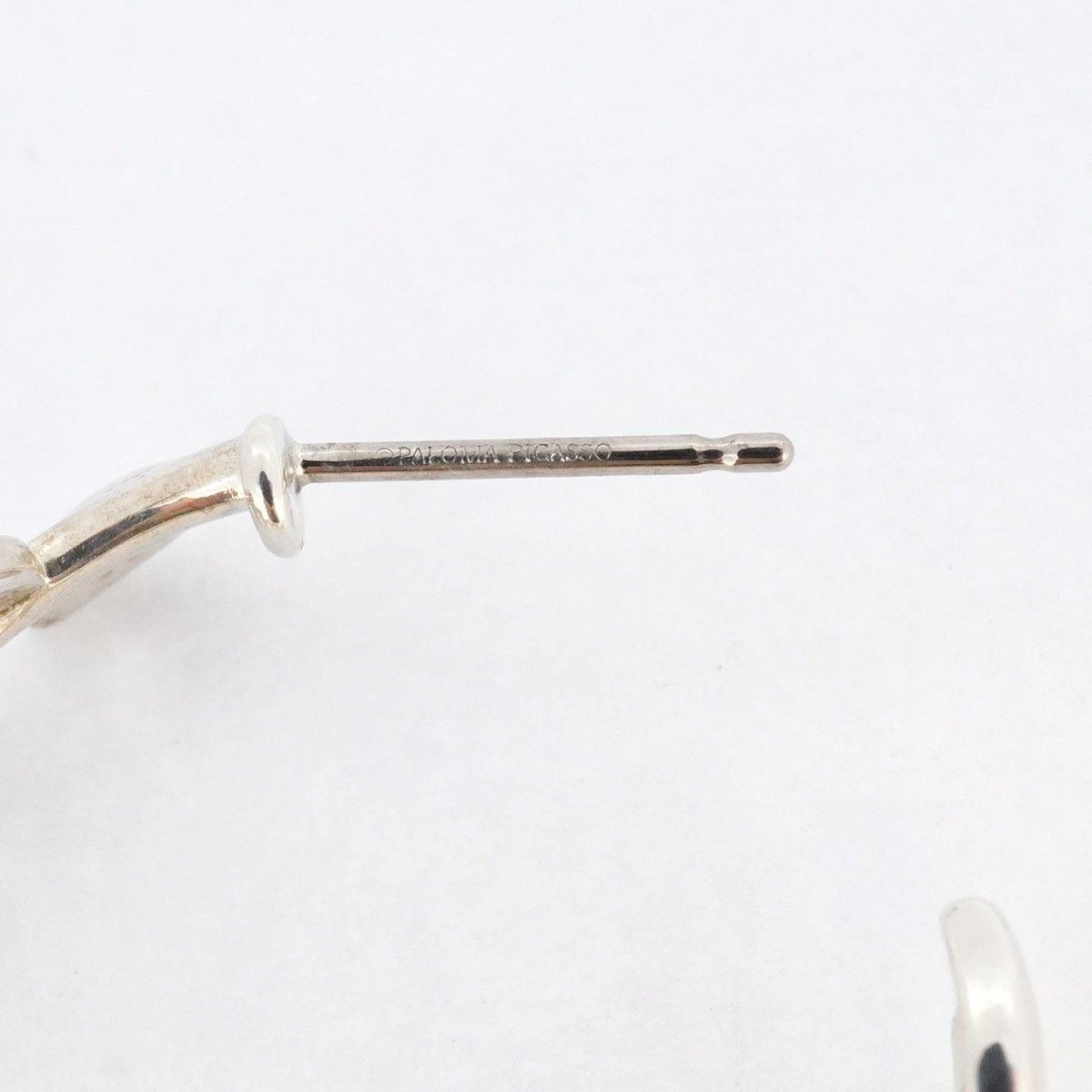 6jab0129】ティファニー ピアス オリーブリーフ/フープ シルバー925