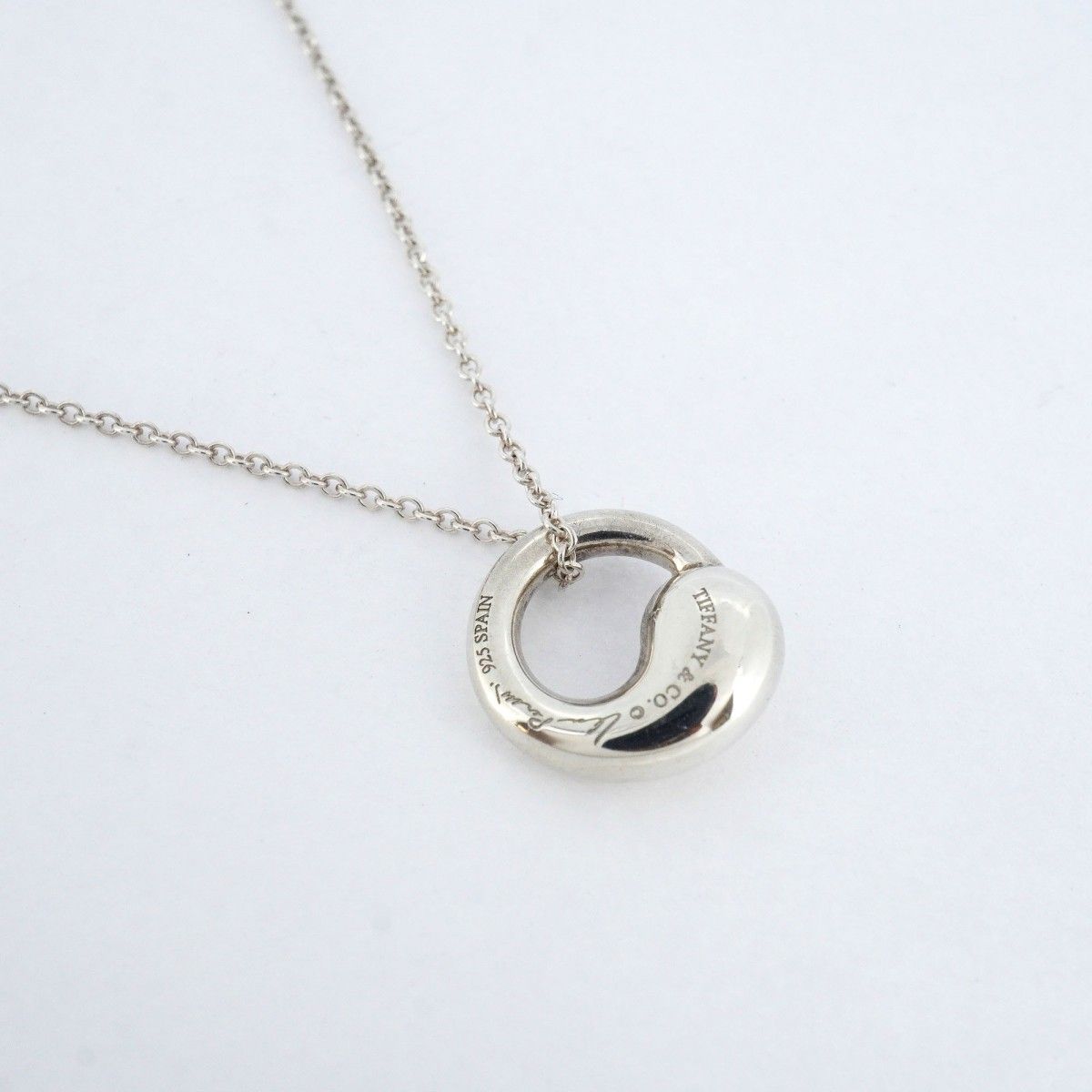 6jab0134】ティファニー ネックレス エターナルサークル シルバー925