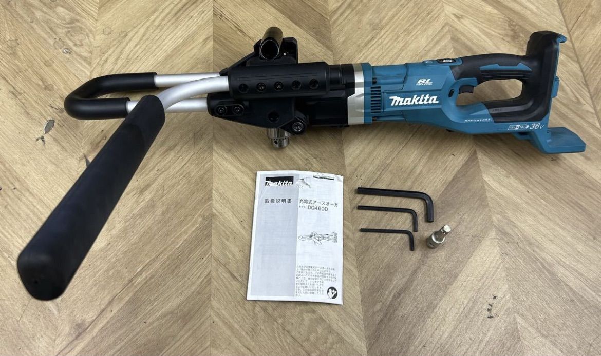 2372 makita マキタ 充電式アースオーガ DG 460 D 工具 電動工具