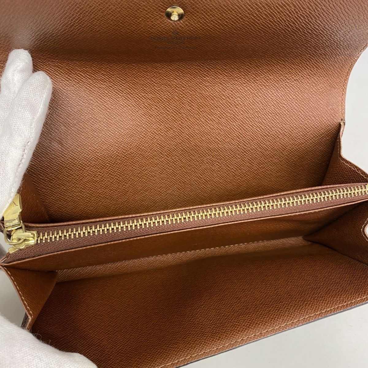 6ac3058】ルイヴィトン 長財布 モノグラム ポシェットポルトモネ