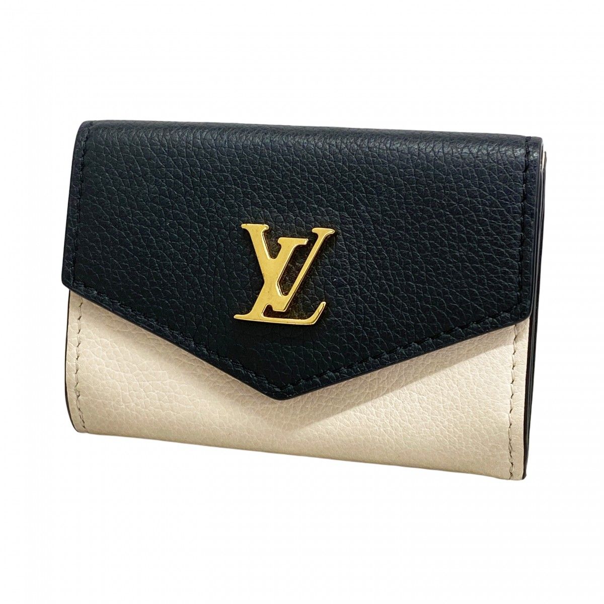 6ac3068】ルイヴィトン 三つ折り財布 ポルトフォイユロックミニ M80984