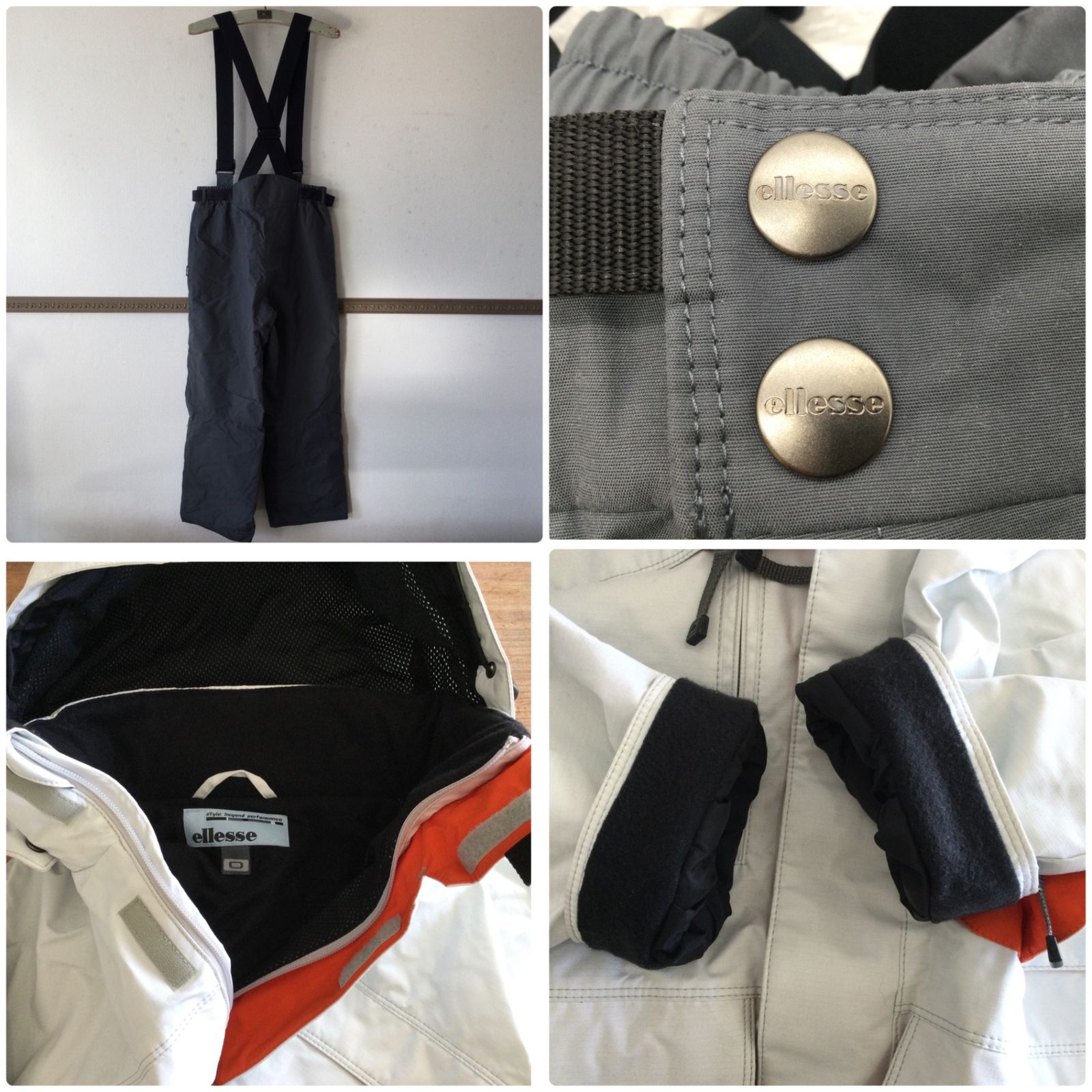 ellesse スキー スノボ ウエア 上下セット USED品 2026年最新Yahoo