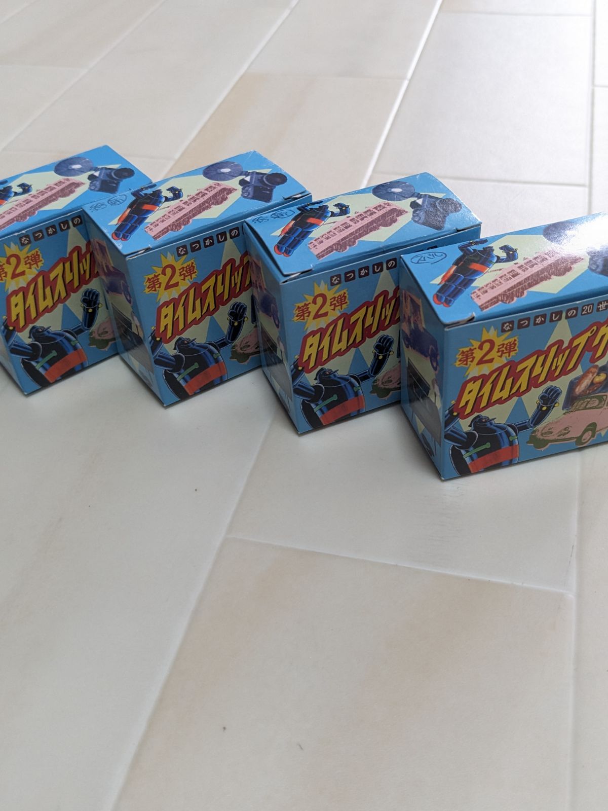 タイムスリップグリコ第2弾「なつかしの20世紀」21個セット　箱なし タイムスリップグリコ 第2弾 コレクションボックス（全15種）鉄人