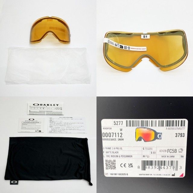 オークリー OAKLEY スキー スノーボード ゴーグル レジャー スミス