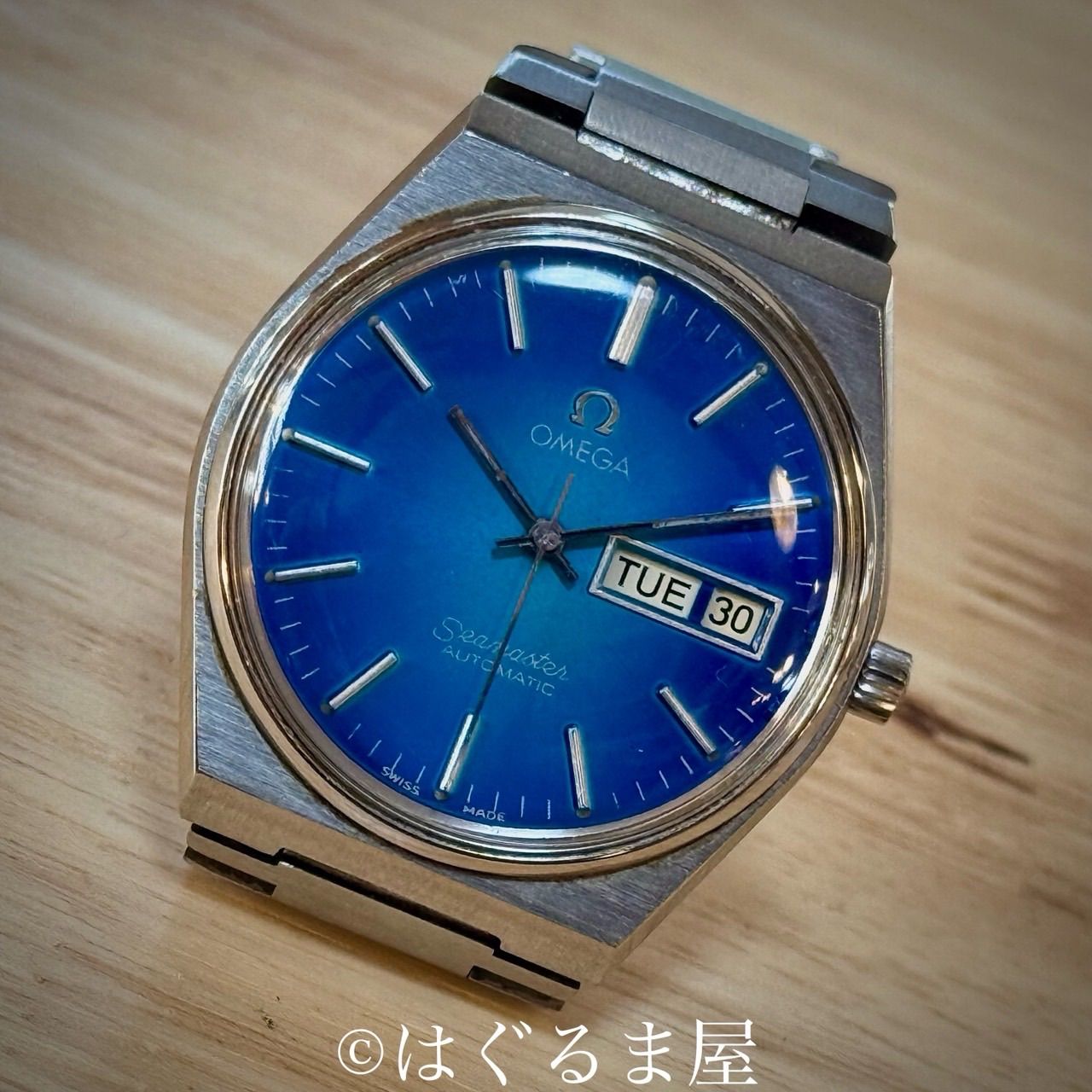  78年製造 オメガ シーマスター 自動巻 メンズウォッチ 点検済 タートルネック 自動巻き時計 腕時計(アナログ)