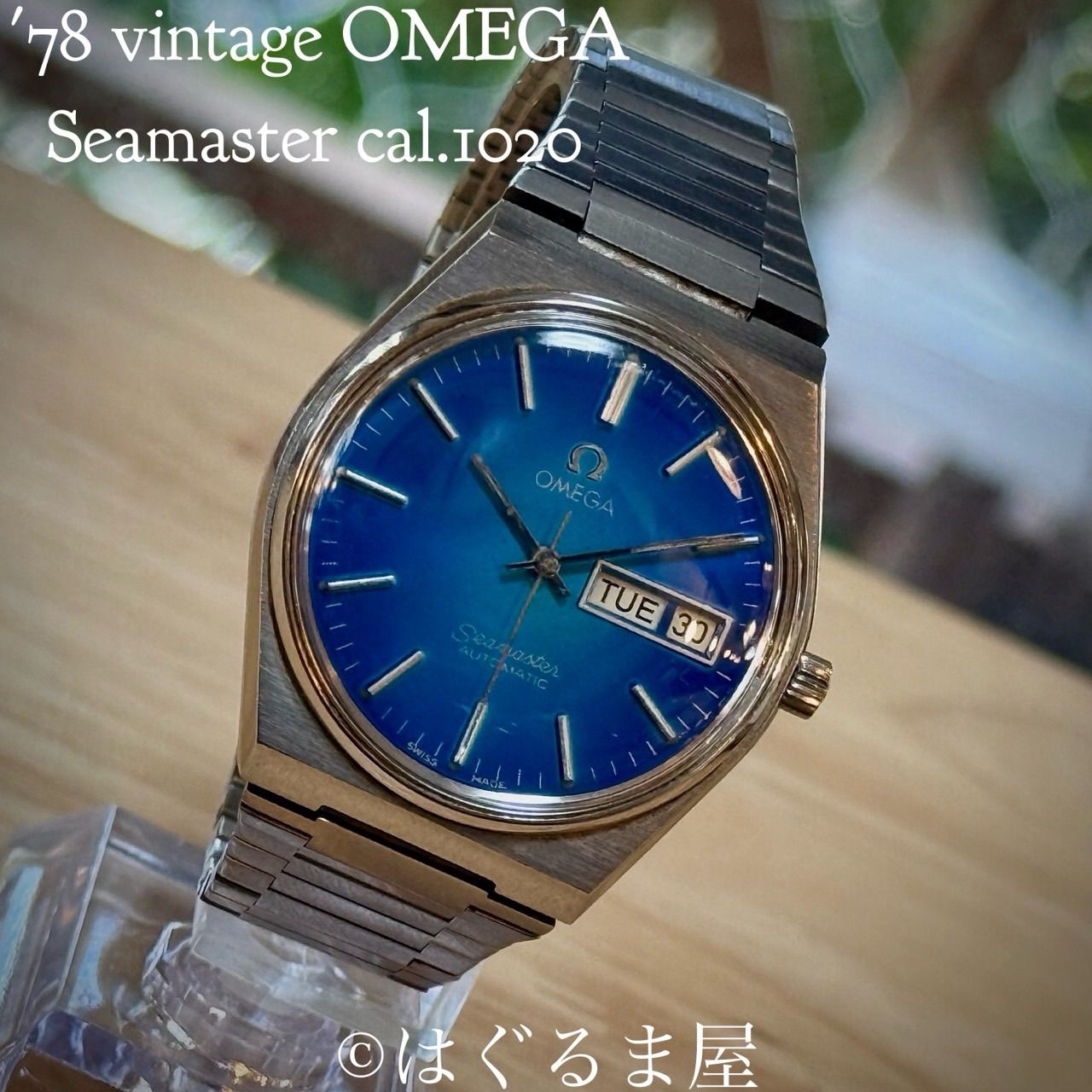 78年製造 オメガ シーマスター 自動巻 メンズウォッチ 点検済