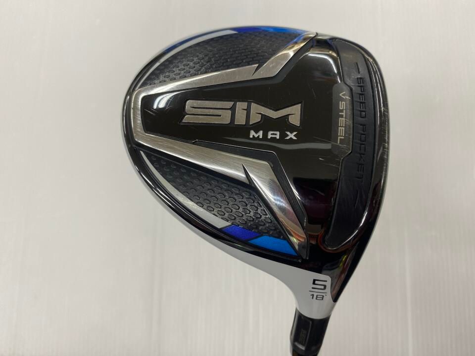 テーラーメイド SIM MAX 18度 ツアーAD F-75 Sフレックス フェアウェイ